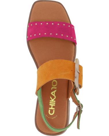Sandalen für Damen CHIKA10 BINKA 07 MULTI-NARANJA-ORANGE