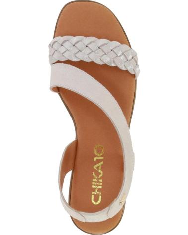 Woman Sandals CHIKA10 NEW GOTICA 11 PLATINO-LG GOLD