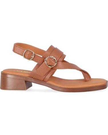Sandalias de Mujer CHIKA10 BINKA 10 CUERO-TAN