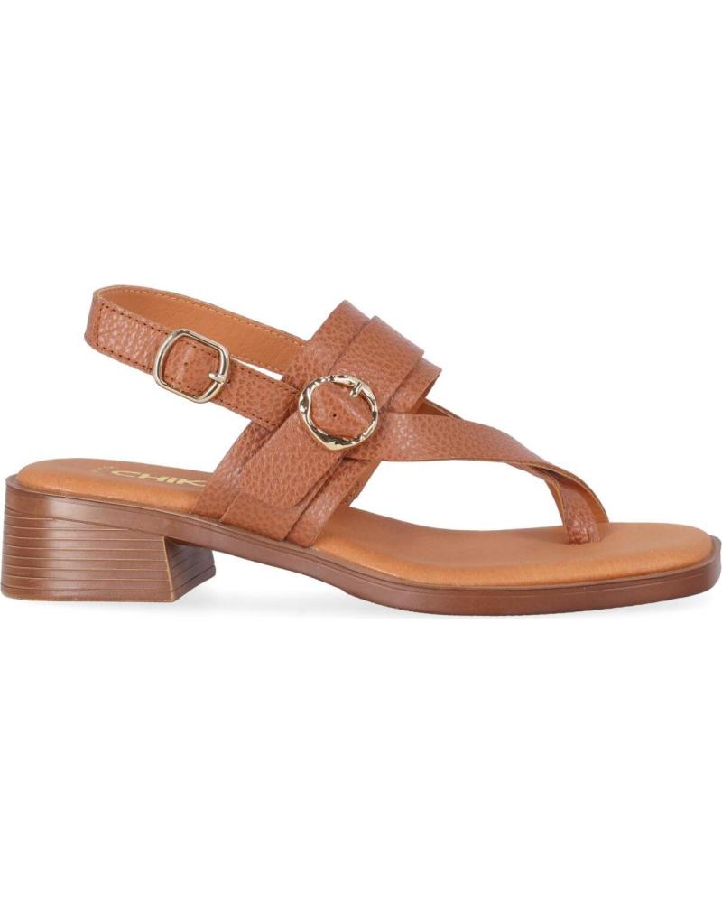 Sandalias de Mujer CHIKA10 BINKA 10 CUERO-TAN