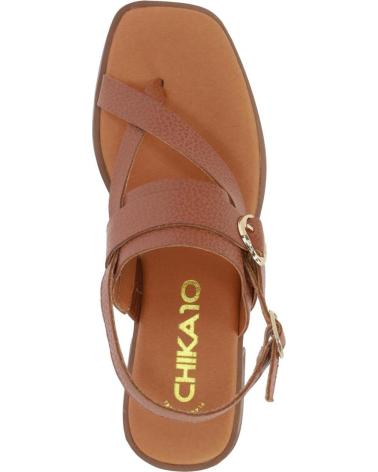 Sandalias de Mujer CHIKA10 BINKA 10 CUERO-TAN
