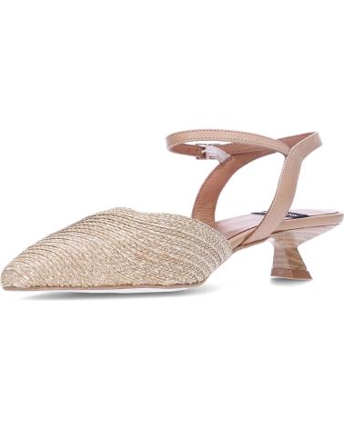Shuhe ferse für Damen ANGEL ALARCON ZAPATO DE SALON LEA 25057 NATURAL