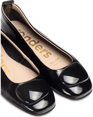 WONDERS BAILARINAS PARA MUJER A-86120 FEI LACKNEGRO
