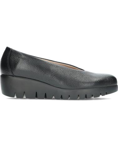 Woman Flat shoes WONDERS BAILARINAS NATURE C33100 BLACK
