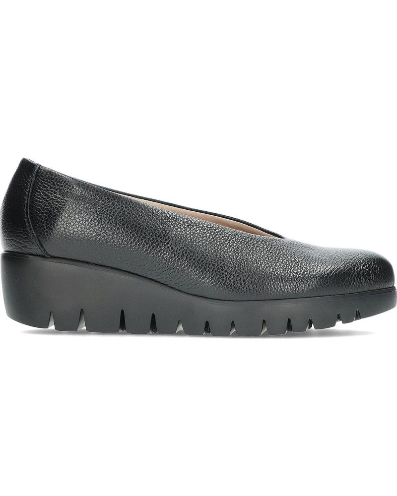 Woman Flat shoes WONDERS BAILARINAS NATURE C33100 BLACK