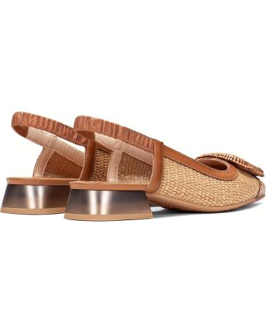 Sandálias de Mulher HISPANITAS BAILARINA DESTALONADA PARA MUJER RHV254046 DALI NATURALC002