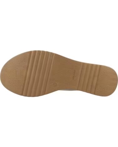 REPO SANDALES COMPENSÉES POUR FEMME 21245R COULEUR MARRON, RÉF: 643019 PLTCML
