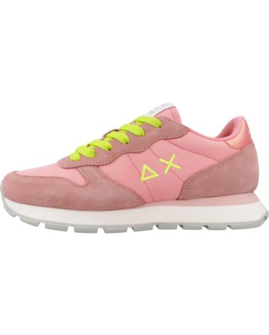 Woman Trainers SUN68 ZAPATILLAS MUJER MODELO ALLY SOLID COLOR ROSA FNCTR