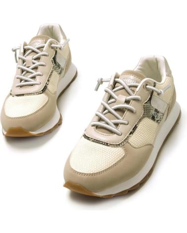 Deportivas de Mujer MTNG SNEAKERS MUSTANG 60447 MUJER BEIG BEIGE