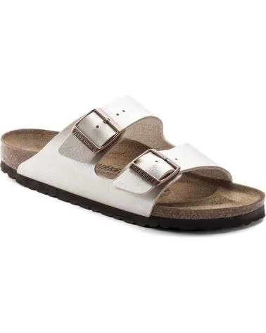 BIRKENSTOCK ARIZONA BIG BUCKLE SANDALES PLATES PERLE 1499631 PERLA
