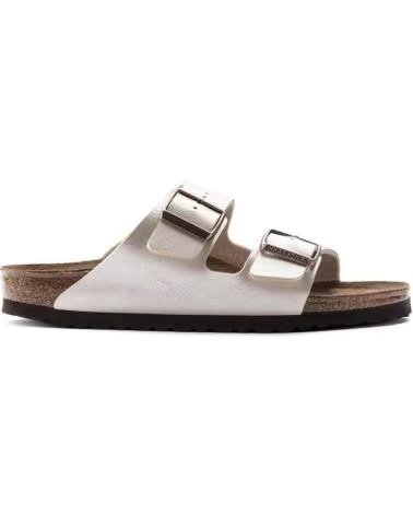 BIRKENSTOCK ARIZONA BIG BUCKLE SANDALES PLATES PERLE 1499631 PERLA