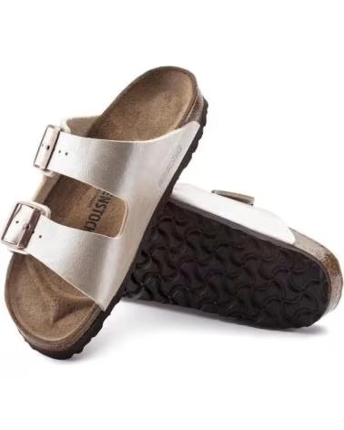 BIRKENSTOCK ARIZONA BIG BUCKLE SANDALES PLATES PERLE 1499631 PERLA