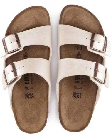 BIRKENSTOCK ARIZONA BIG BUCKLE SANDALES PLATES PERLE 1499631 PERLA