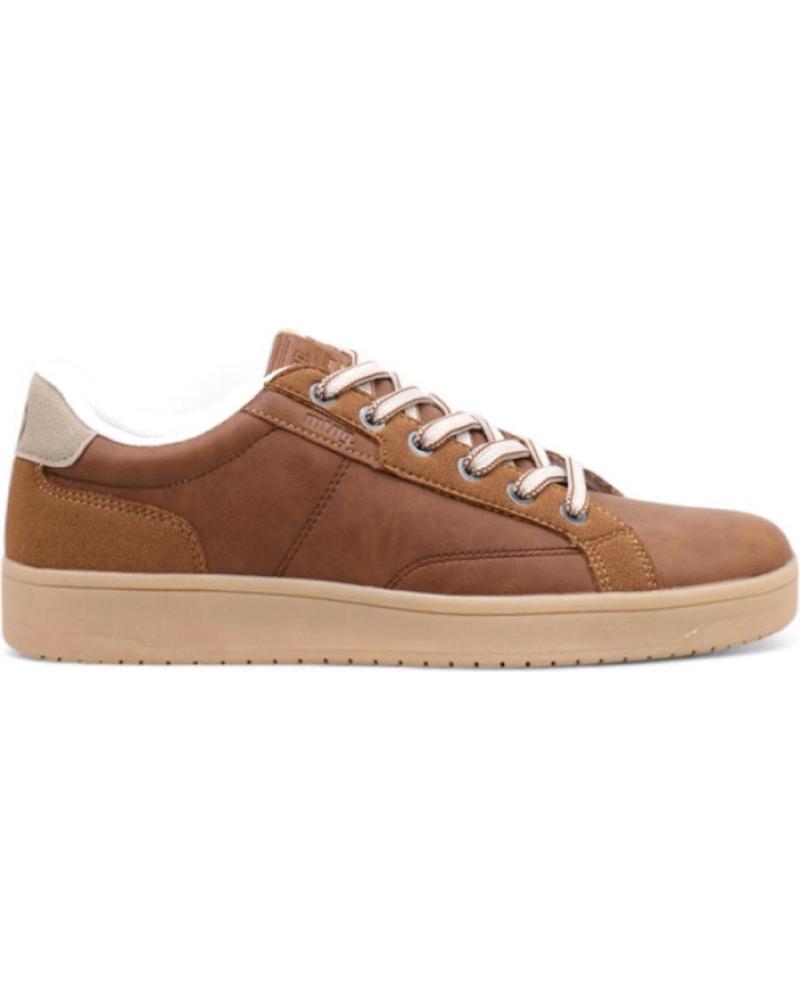 Esportes  de Homem MTNG SNEAKERS MUSTANG 84768 HOMBRE CUERO MARRóN