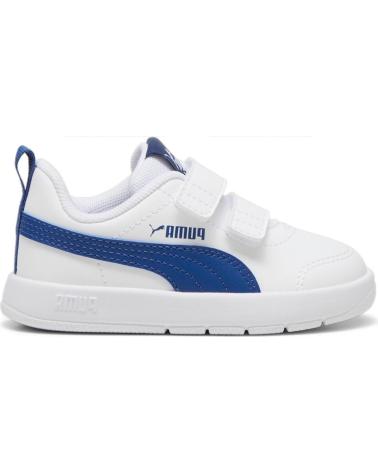 PUMA - COURTFLEX V3 310252-08 - ZAPATILLAS DEPORTIVAS BLANCAS – MULTICOLOR