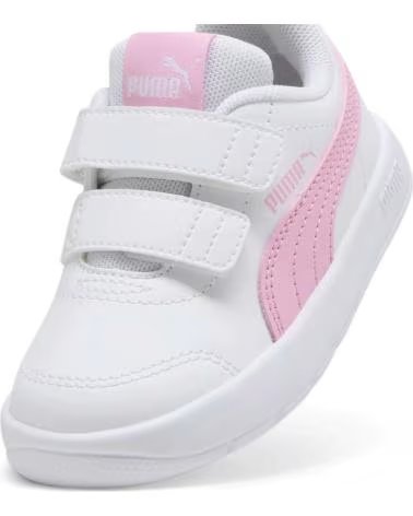 Sportschuhe für Mädchen PUMA ZAPATILLAS NINA MODELO COURTFLEX V3 V INF COLOR BLANCO WHITE WHITE