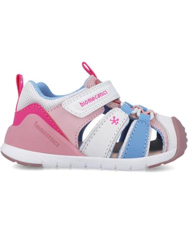 Sandali per Bambina BIOMECANICS SANDALIA PARA NINA SPORT 252135 BLANCOROSAD113