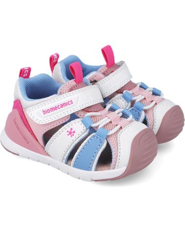 Sandali per Bambina BIOMECANICS SANDALIA PARA NINA SPORT 252135 BLANCOROSAD113