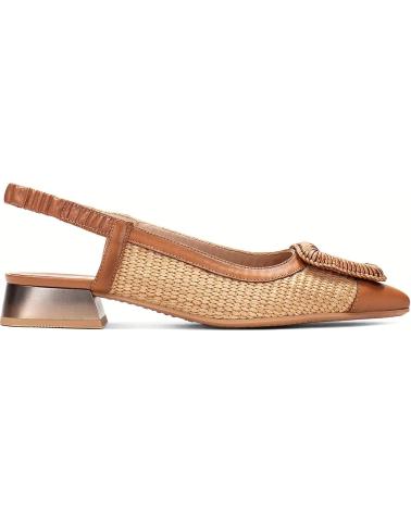 Sandálias de Mulher HISPANITAS BAILARINA DESTALONADA PARA MUJER RHV254046 DALI NATURALC002