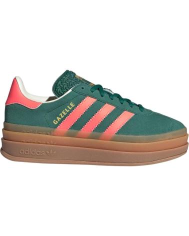 Sportivo per Donna ADIDAS - ZAPATILLA VERDE PARA MUJER - GAZELLE BOLD J 40