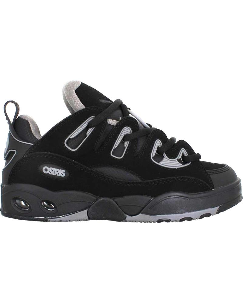 Deportivas de Mujer y Hombre OSIRIS ZAPATILLAS D3 E BLACK GREY MULTICOLOR
