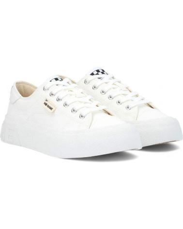 Sportivo per Donna NO NAME RESET SNEAKER W CANVAS RECYCLED QNBCOD0 BLANCO