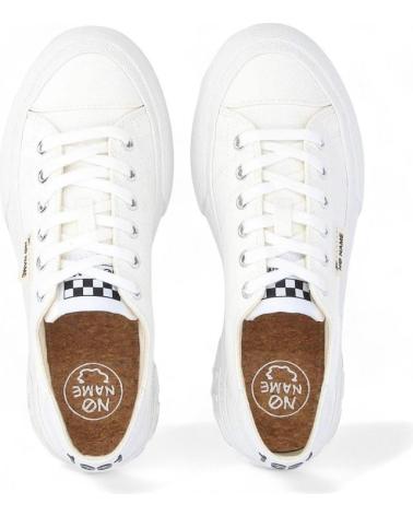 Sportivo per Donna NO NAME RESET SNEAKER W CANVAS RECYCLED QNBCOD0 BLANCO