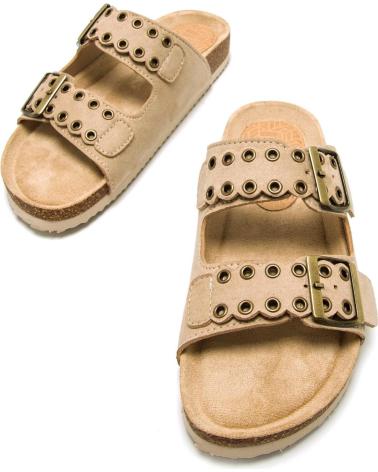 Woman Sandals MTNG 59963 BEIGE