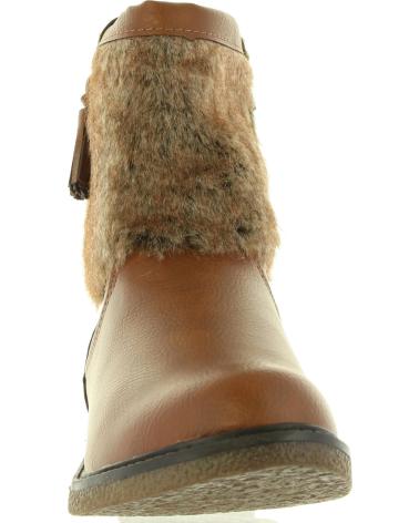 Stivali per Bambina URBAN 370408-B7019 NATURAL-COGNAC