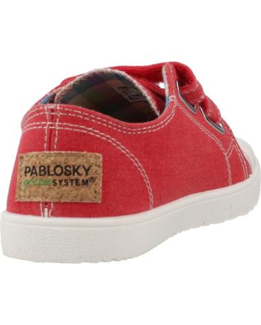 boy Trainers PABLOSKY ZAPATILLAS NINO MODELO 980160P COLOR ROJO