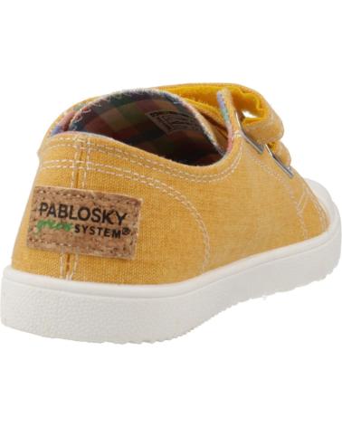Deportivas-De-Niño-PABLOSKY-ZAPATILLAS-NINO-MODELO-980180P-COLOR-AMARILLO-MOSTAZA
