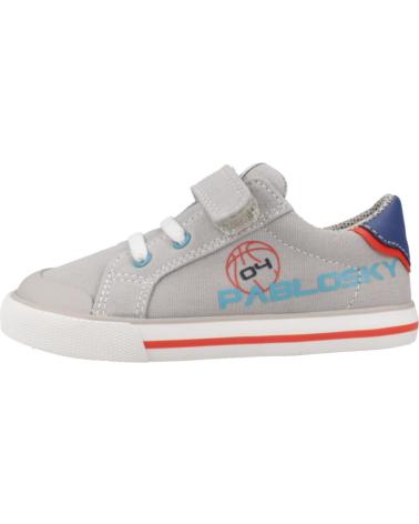 Deportivas de Niño PABLOSKY ZAPATILLAS NINO MODELO 980250P COLOR GRIS PIEDRA