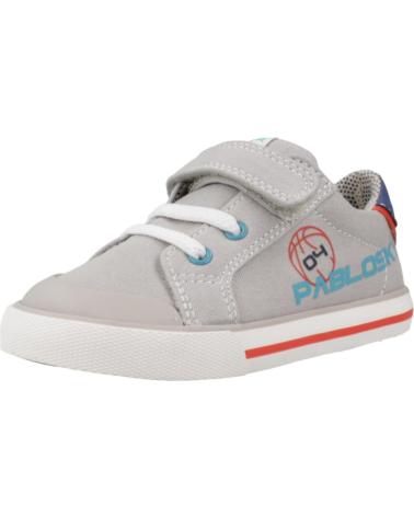 Deportivas de Niño PABLOSKY ZAPATILLAS NINO MODELO 980250P COLOR GRIS PIEDRA