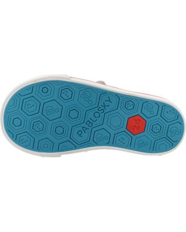 Deportivas de Niño PABLOSKY ZAPATILLAS NINO MODELO 980250P COLOR GRIS PIEDRA
