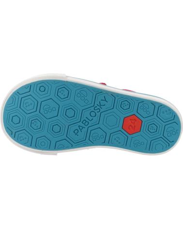 Esportes  de Menino PABLOSKY ZAPATILLAS NINO MODELO 980260P COLOR ROJO