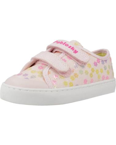 Esportes  de Menina PABLOSKY ZAPATILLAS NINA MODELO 980670P COLOR ROSA RSAGLT