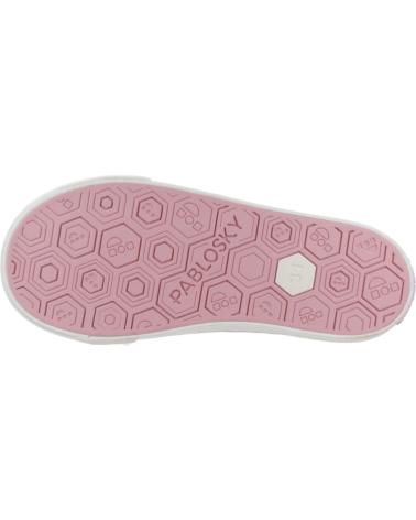 Esportes  de Menina PABLOSKY ZAPATILLAS NINA MODELO 981370P COLOR ROSA RSAGLT
