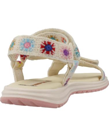 PABLOSKY SANDALIAS MODELO 981830P BEIGE CON ESTAMPADO FLORAL BEIGE