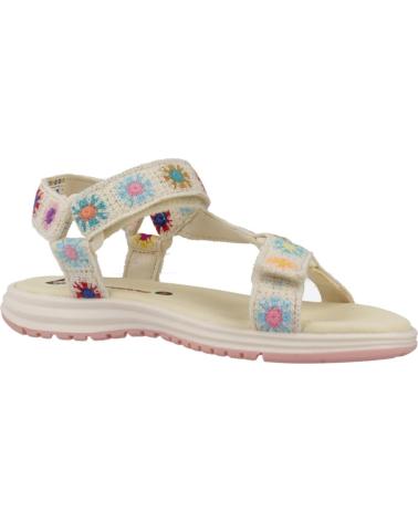 PABLOSKY SANDALIAS MODELO 981830P BEIGE CON ESTAMPADO FLORAL BEIGE