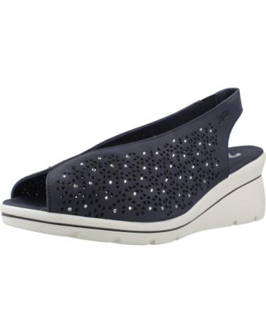 Sandálias de Mulher 24 HORAS SANDALIAS MUJER MODELO 26449 COLOR AZUL MARINO