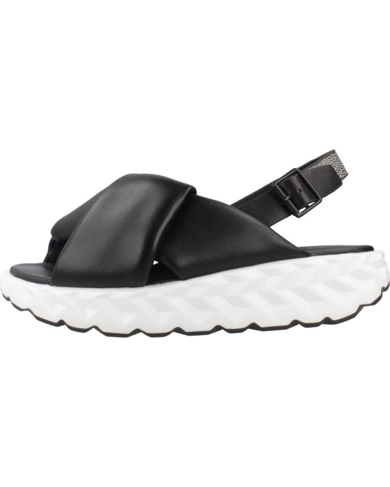 Sandálias de Mulher 4CCCCEES SANDALIAS MUJER MODELO JABARA COIL COLOR NEGRO OREO