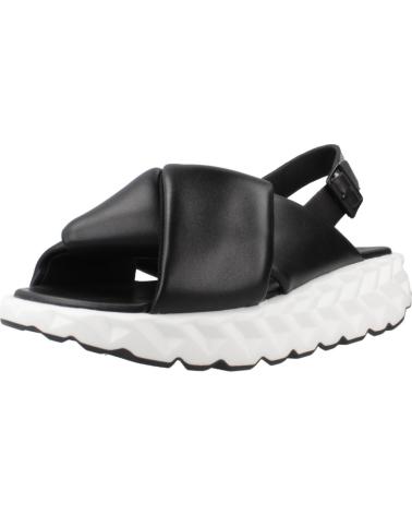 Sandálias de Mulher 4CCCCEES SANDALIAS MUJER MODELO JABARA COIL COLOR NEGRO OREO