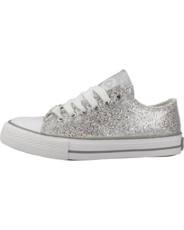 Esportes  de Menina CONGUITOS ZAPATILLAS NINA MODELO COSH283103 COLOR PLATA SILV