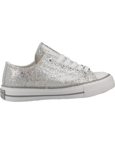 Esportes  de Menina CONGUITOS ZAPATILLAS NINA MODELO COSH283103 COLOR PLATA SILV