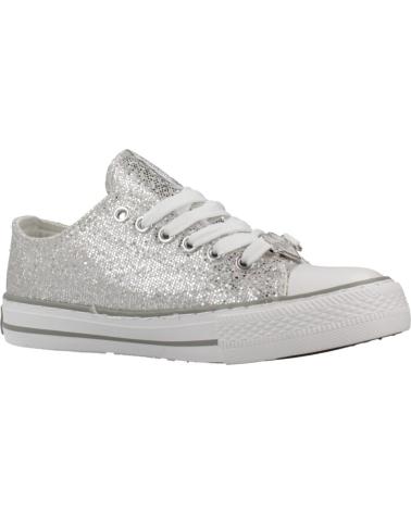Esportes  de Menina CONGUITOS ZAPATILLAS NINA MODELO COSH283103 COLOR PLATA SILV