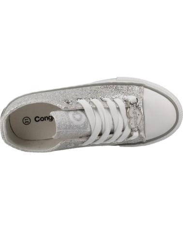 Esportes  de Menina CONGUITOS ZAPATILLAS NINA MODELO COSH283103 COLOR PLATA SILV