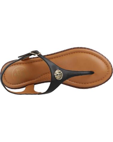 Sandales pour Femme THE HAPPY MONK MENORCA-001 NEGRO