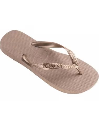 Flip-Flops-De-Mujer-HAVAIANAS-CHANCLAS-TOP-TIRAS-ORO-FLIP-F-MULTI