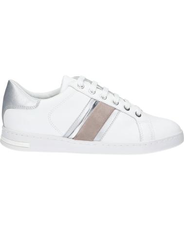 Sportivo per Donna GEOX D361BE 085NF D JAYSEN C0007 WHITE-SILVER C0007