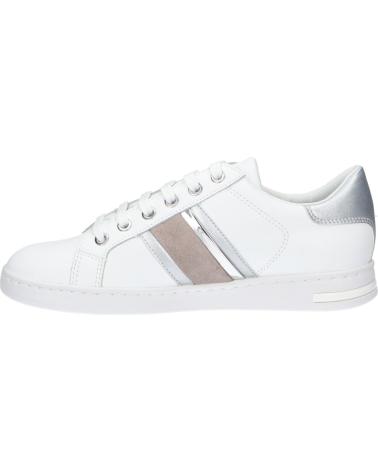 Sportivo per Donna GEOX D361BE 085NF D JAYSEN C0007 WHITE-SILVER C0007
